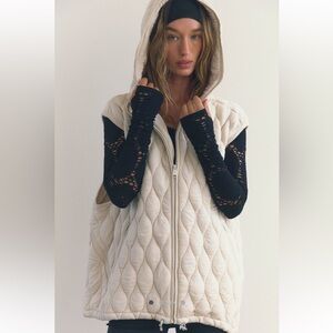 Free People dream big quilted vest